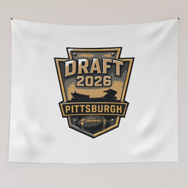 Item preview, Pittsburgh Draft 2026 Keystone Gritty Badge designed and sold by CrossKateOne.