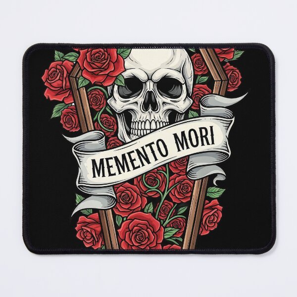 Item preview, Memento Skull on Coffin Shape with Roses designed and sold by nuel-art.