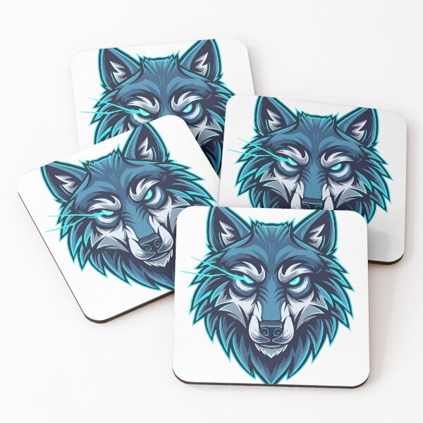 Item preview, Fierce Wolf Head Vector | Aggressive Wolf Face Logo | Wild Animal Graphic Design designed and sold by Studio Atharv.
