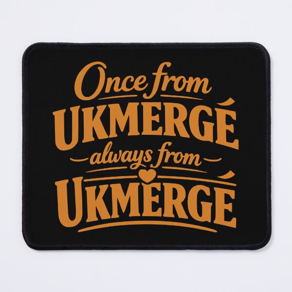Item preview, Once from Ukmergė Always from Ukmergė Orange designed and sold by EimSol.