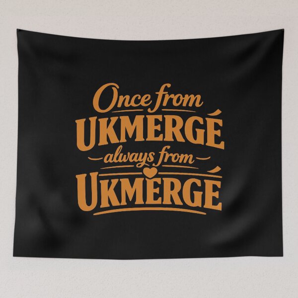 Item preview, Once from Ukmergė Always from Ukmergė Orange designed and sold by EimSol.