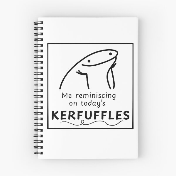 Item preview, Glorious Kerfuffles – Funny Minimalist Chaos Character | Relatable Meme Art designed and sold by Kerfuffles27.