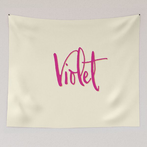 Item preview, Diseño tipográfico personalizado VIOLET designed and sold by CharlottePlaceArt.