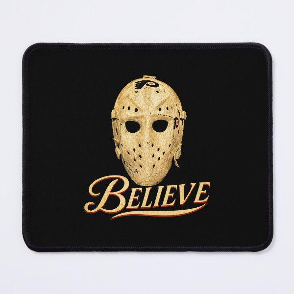 Item preview, Philadelphia Flyers Believe Bernie Parent Mask designed and sold by SideAway.