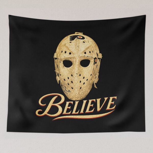 Item preview, Philadelphia Flyers Believe Bernie Parent Mask designed and sold by SideAway.