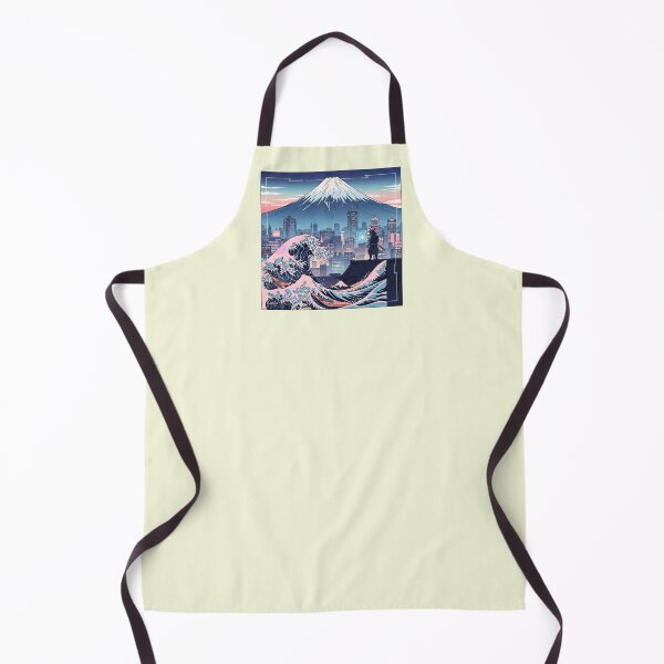 Item preview, Cyberpunk Ukiyo-e Samurai Mashup designed and sold by SholoStudio.