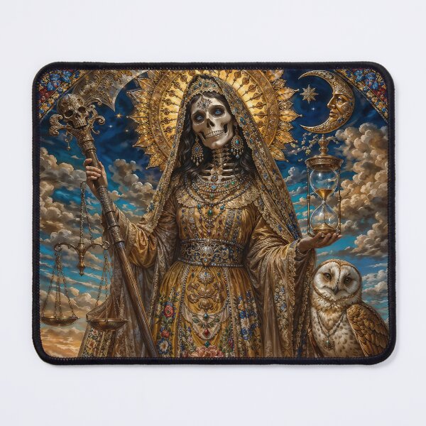Item preview, Gold Dress Santa Muerte designed and sold by AliceWhiteDF.