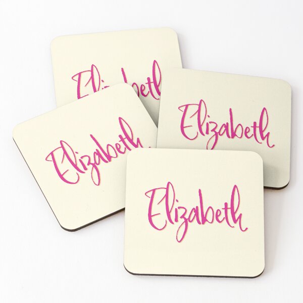 Item preview, ELIZABETH personalized type design designed and sold by CharlottePlaceArt.