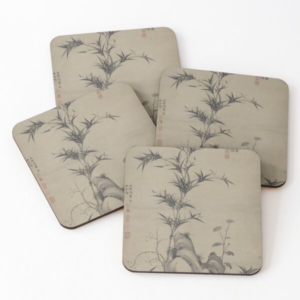 Item preview, Bamboo and Chrysanthemums designed and sold by Paper & Pine .