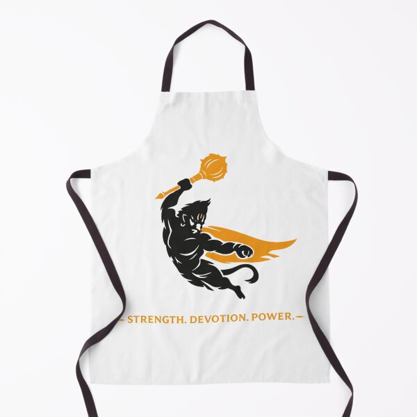 Item preview, Flying Hanuman Silhouette Strength Devotion Power Hindu God Minimal T-Shirt designed and sold by warlistop.