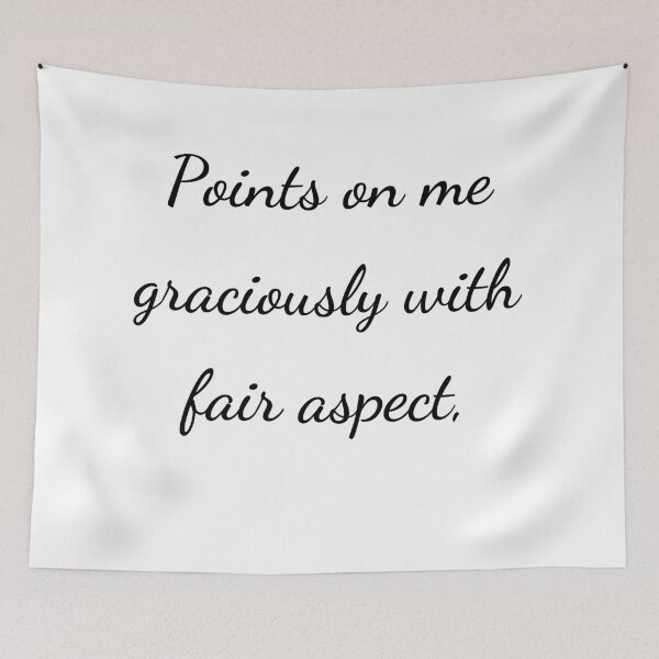 Item preview, "Points on me graciously with fair aspect," - handwriting black designed and sold by ariksworld.