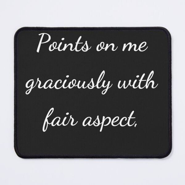 Item preview, "Points on me graciously with fair aspect," - handwriting white designed and sold by ariksworld.