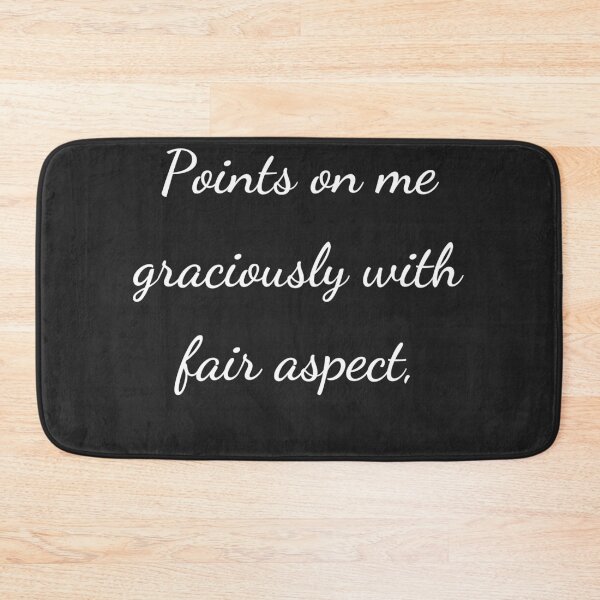 Item preview, "Points on me graciously with fair aspect," - handwriting white designed and sold by ariksworld.
