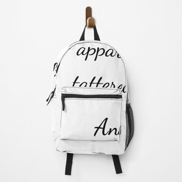 Item preview, "And puts apparel on my tattered loving," - handwriting black designed and sold by ariksworld.
