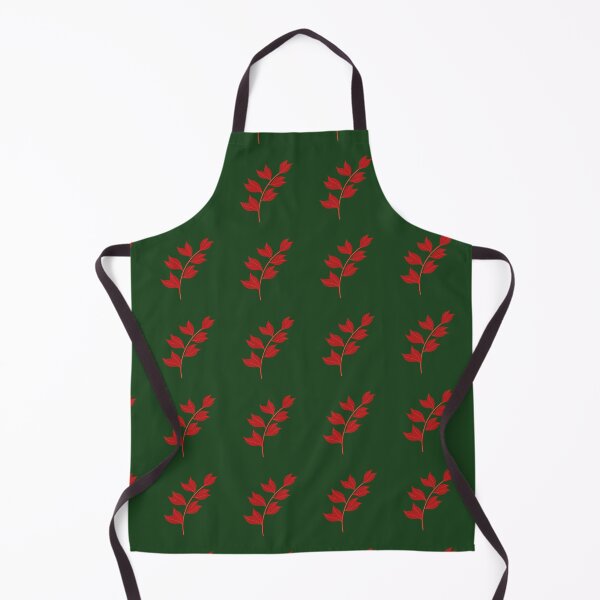 Item preview, Decorative Red branch with leaves illustration drawn designed and sold by MagicMaker1984.