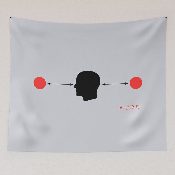 Item preview, Avoidance–Avoidance Conflict | Kurt Lewin Inspired | Field Theory Psychology Minimalist Design designed and sold by PERSPECTIVERED.
