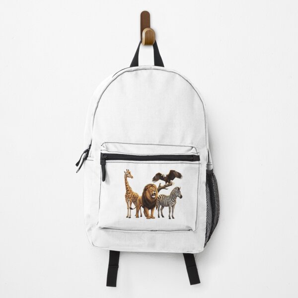 Item preview, Wild Zoo Animals Adventure - Lion Giraffe Zebra Eagle designed and sold by Laaltex.