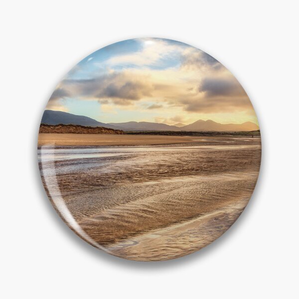 Item preview, Golden Tidal Patterns at Sunset – Falcarragh Beach, County Donegal, Ireland designed and sold by photoart1854.