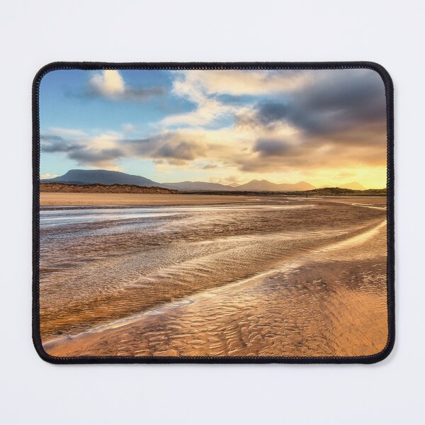 Item preview, Golden Tidal Patterns at Sunset – Falcarragh Beach, County Donegal, Ireland designed and sold by photoart1854.