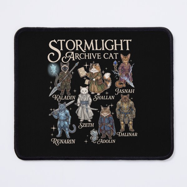 Item preview, Stormlight Archive Cat                  designed and sold by vintagearttee.