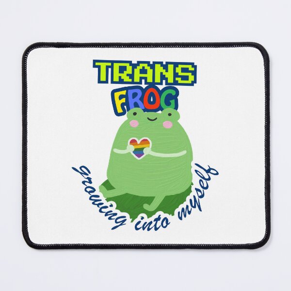 Item preview, Trans Frog Growing Into Myself Cute LGBTQ Pride Frog Design, Kawaii Queer Frog Gift designed and sold by E20STUDIO.