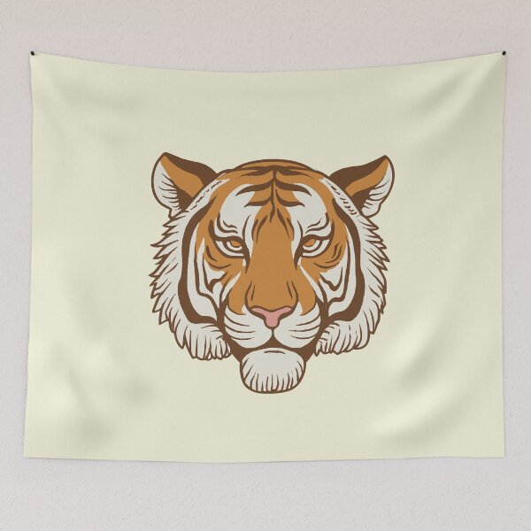 Item preview, Retro Tiger – King of the Korean Forest designed and sold by mycreastyle.