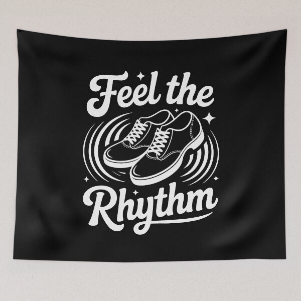 Item preview, Feel The Rhythm Tapdancing Dancer designed and sold by MooonTees.