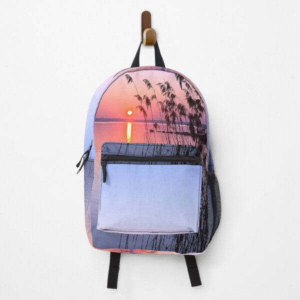 Item preview, Silence by the lake – sunset in soft colors designed and sold by Eric Nagel.