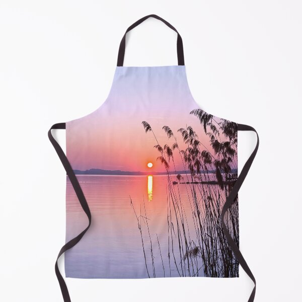 Item preview, Silence by the lake – sunset in soft colors designed and sold by Eric Nagel.