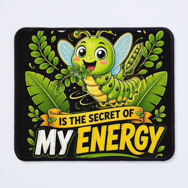 Item preview, Cute Moringa Oleifera Energy Caterpillar Funny Nature T-Shirt Design  designed and sold by LineLoo.