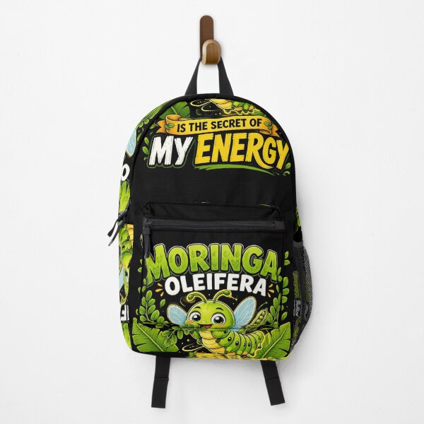 Item preview, Cute Moringa Oleifera Energy Caterpillar Funny Nature T-Shirt Design designed and sold by LineLoo.
