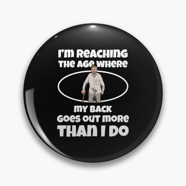 Item preview, Funny Aging Back Pain Quote Relatable Midlife Humor Design designed and sold by JavaGraph.