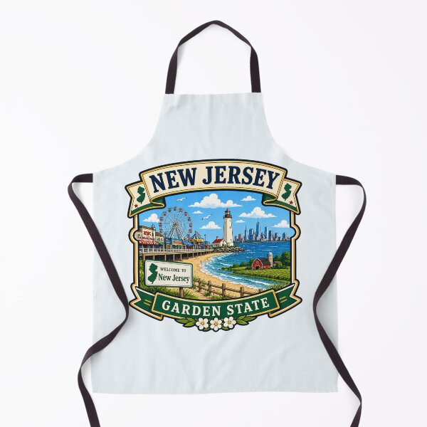 Item preview, New Jersey - Garden State Coastal designed and sold by Myra365Art.