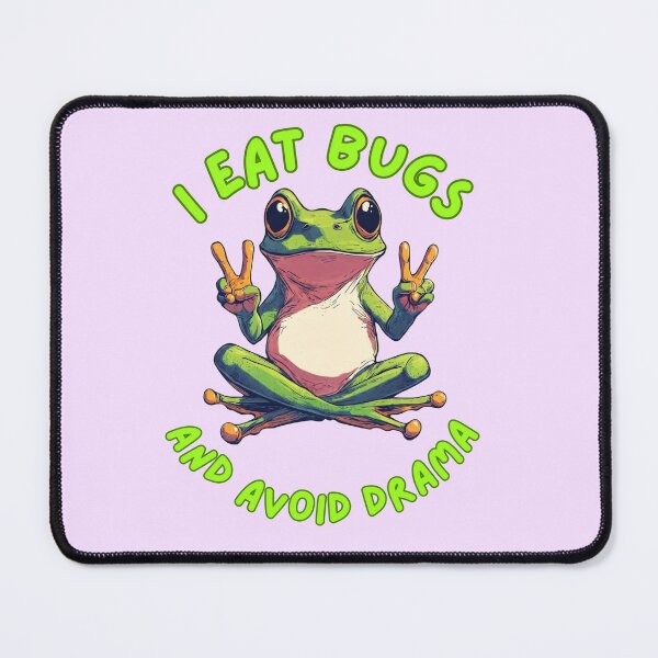 Item preview, I Eat Bugs And Avoid Drama designed and sold by BhadzCheetah.