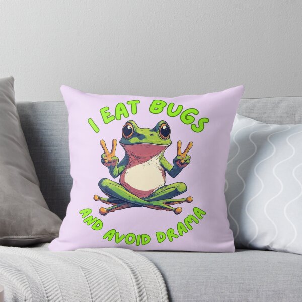 Item preview, I Eat Bugs And Avoid Drama designed and sold by BhadzCheetah.