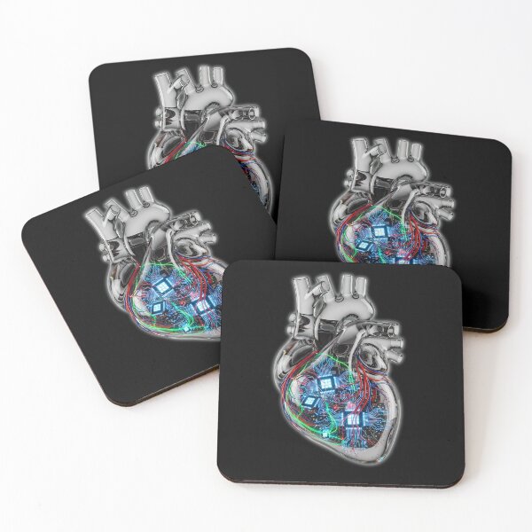 Item preview, Copy of Cybernetic Heart Neon Circuit Anatomy designed and sold by powersunlight.