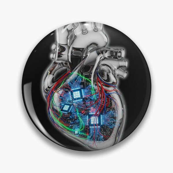 Item preview, Copy of Cybernetic Heart Neon Circuit Anatomy designed and sold by powersunlight.