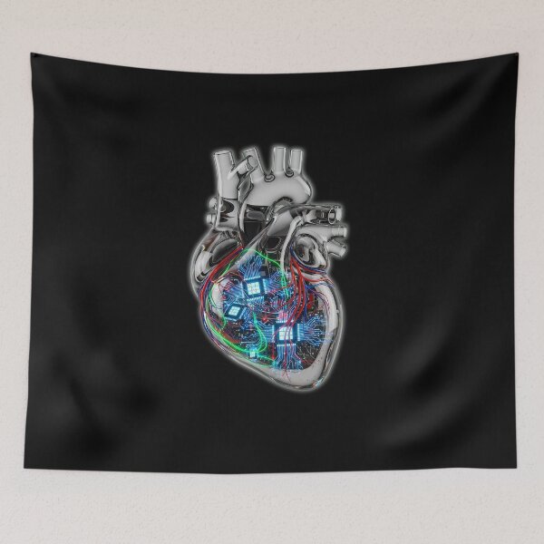 Item preview, Copy of Cybernetic Heart Neon Circuit Anatomy designed and sold by powersunlight.