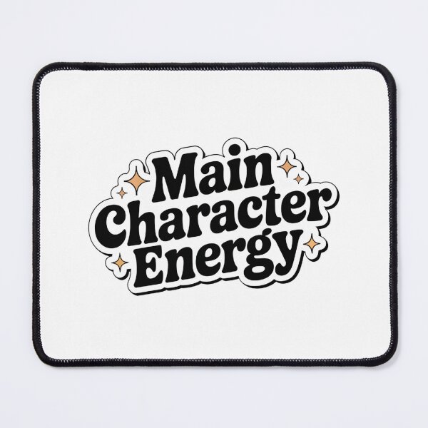 Item preview, Main Character Energy Sticker — Trending Empowerment Decal for Laptop and Water Bottle designed and sold by Stick_It_With_Love.
