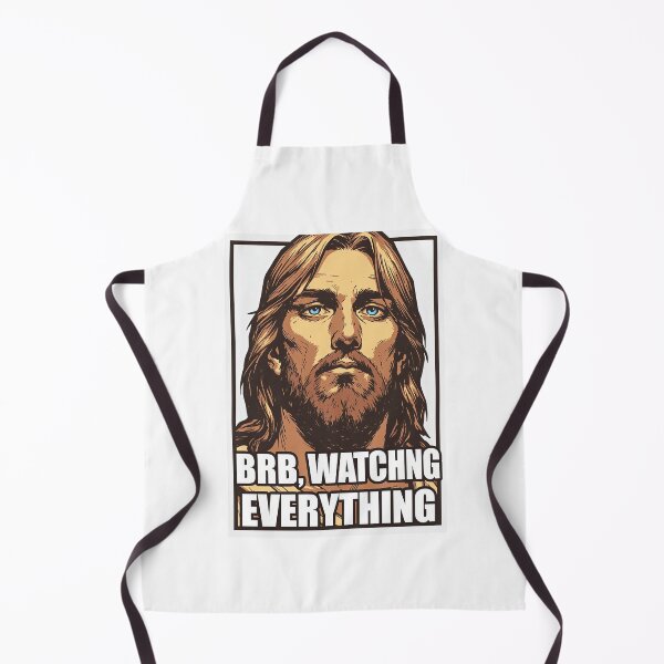 Item preview, BRB Watching Everything Intense Stare Jesus designed and sold by Piotrek0001.