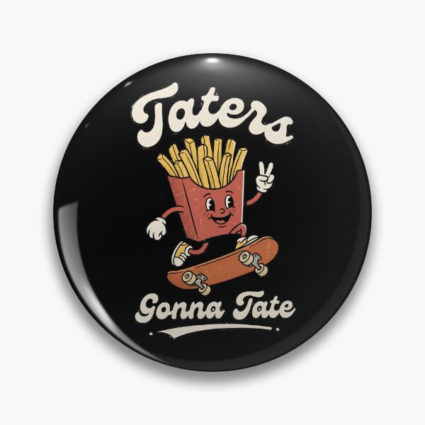 Item preview, Haters Gonna Hate and Taters Gonna Tate designed and sold by dudelinart.