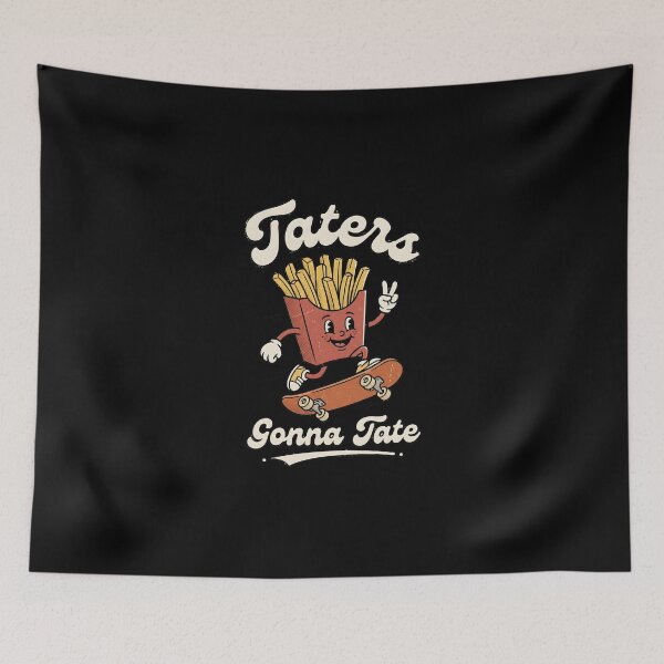 Item preview, Haters Gonna Hate and Taters Gonna Tate designed and sold by dudelinart.
