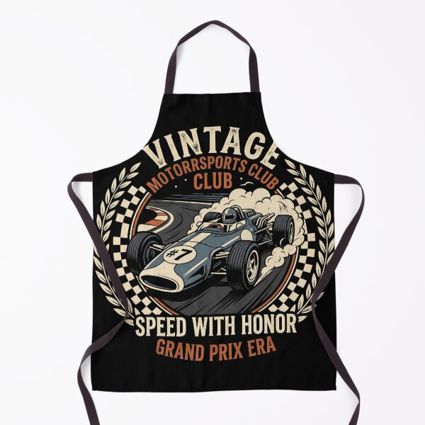 Item preview, Vintage Grand Prix Club Art | Retro Motorsports Speed & Glory designed and sold by PiotrT.