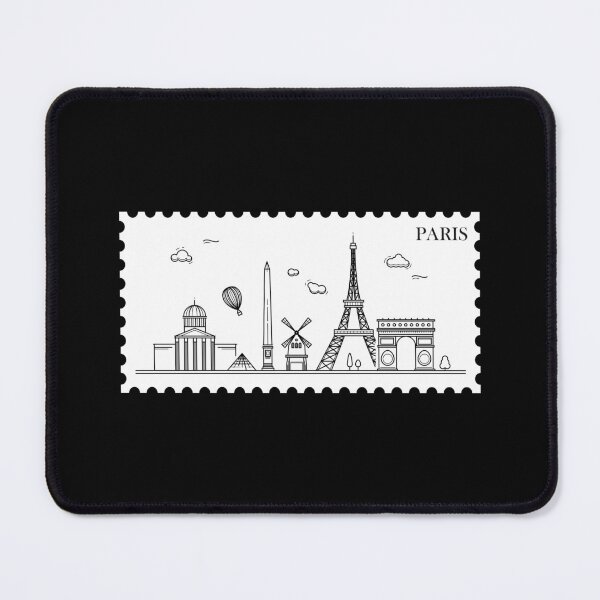 Item preview, Paris Skyline Stamp designed and sold by sundardesigns.