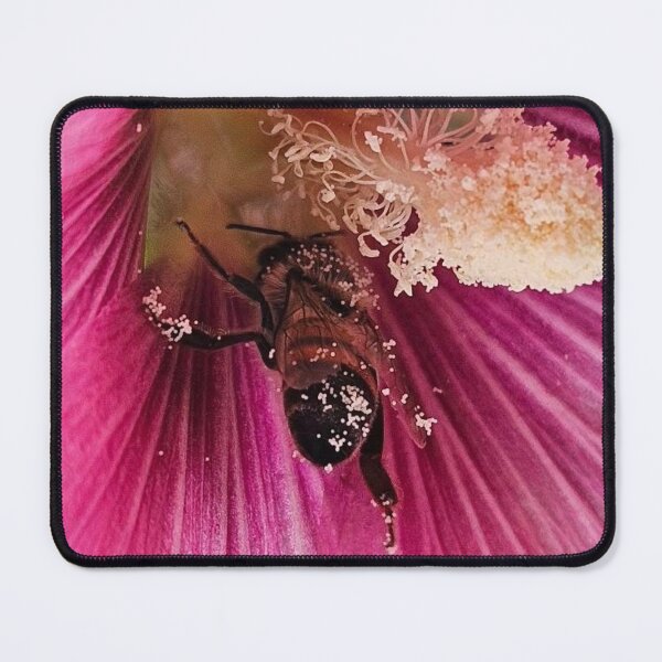 Item preview, Hollyhock Honeybee designed and sold by Courtney Croxall.