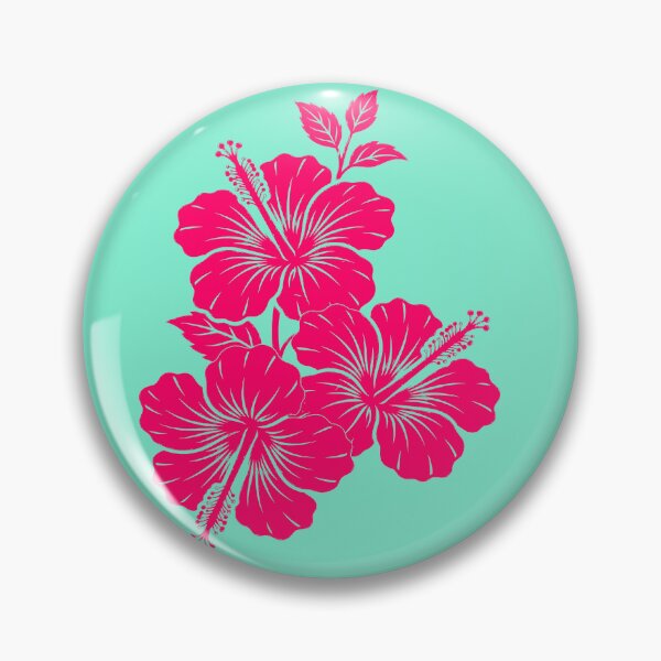 Item preview, Fuchsia Hibiscus Floral Graphic designed and sold by capricedefille.
