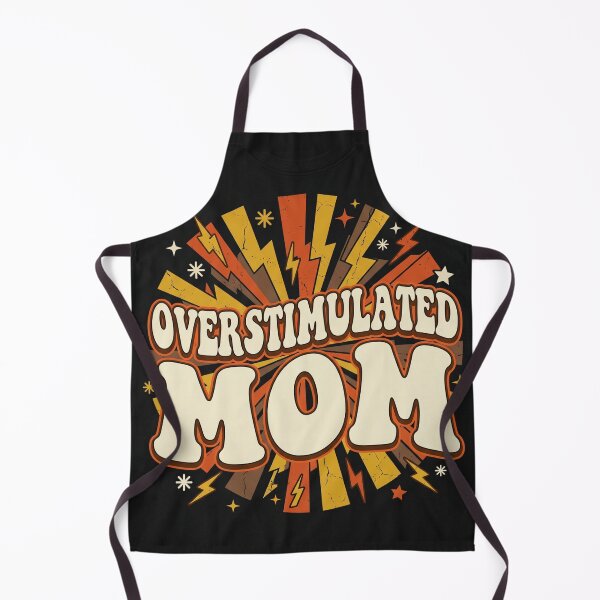 Item preview, Overstimulated Mom – Strong Mom Life, Real Motherhood & Mental Load Humor designed and sold by ArtsyExplorer.