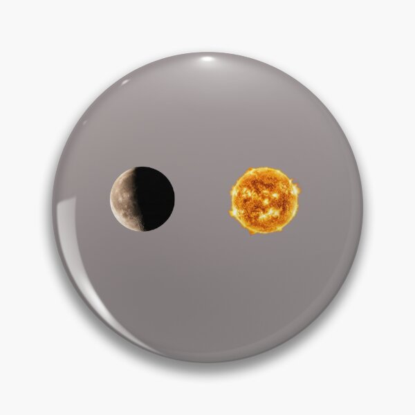Item preview, Solar and Lunar Balance - Sun and Moon Celestial Art designed and sold by Laaltex.