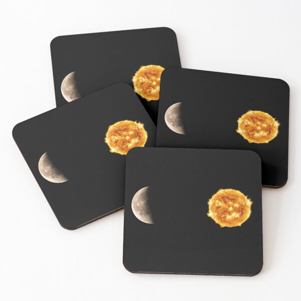 Item preview, Solar and Lunar Balance - Sun and Moon Celestial Art designed and sold by Laaltex.
