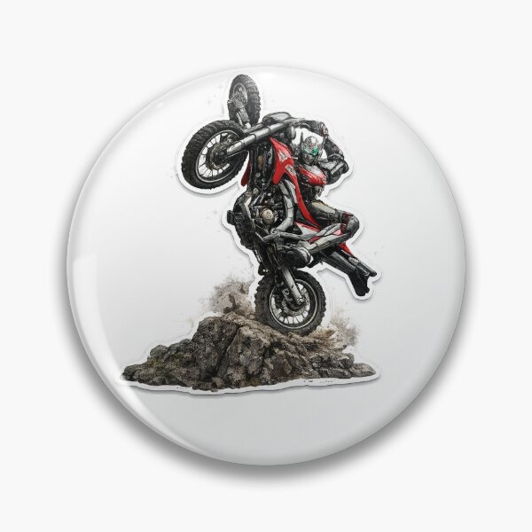 Artikelvorschau, Extreme Dirtbike-Wheelie-Stunt-Action entworfen und verkauft von Farheen786.